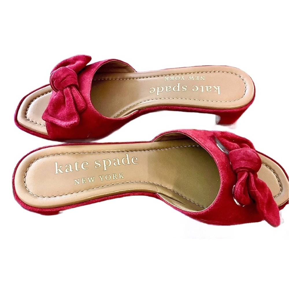Kate Spade Red Bow Sandals